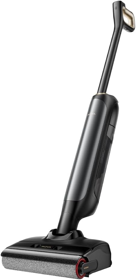 Mova M10 Cordless Vacuum Cleaner and Floor Washer, 18000Pa, Flat Design 180°, Rotation 90°, Cleaning Brush 75°C, Hot Air Drying 5 Min, Tangle Free, Double Rotation Brush, 0.9 kg